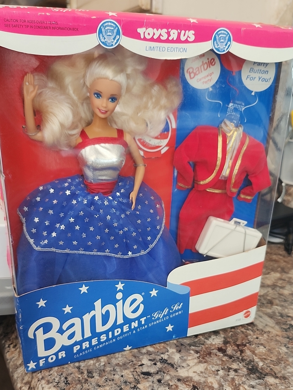 Barbie Limited Edition Campaign Doll - Red, White, Blue